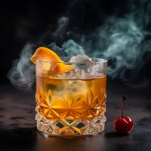 Smoked Old Fashioned