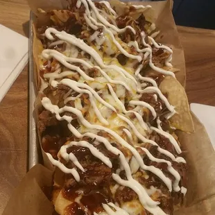 Biscuit nachos