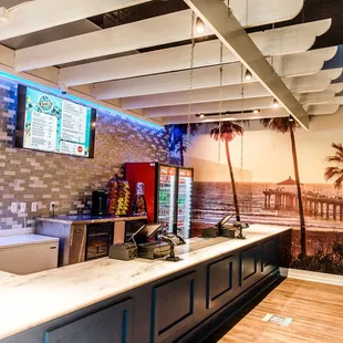 a view of the bar