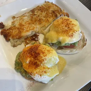 California Benedict no bacon