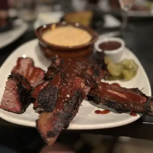 Combo- beef ribs &amp; burnt ends with