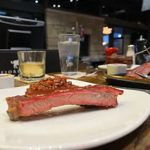 Ribs special on a Tuesday! It was outstanding smoked to perfection moist with a little tug on the pull.