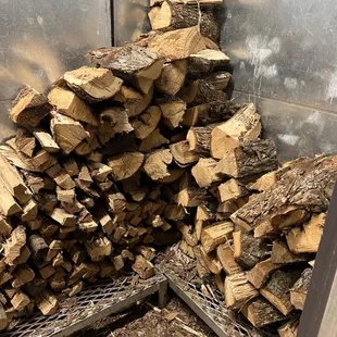 Hickory Wood used for cooking BBQ