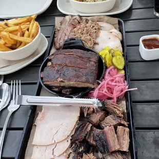 Cue for two, + BE and extra turkey and sides. It was plenary for 4.