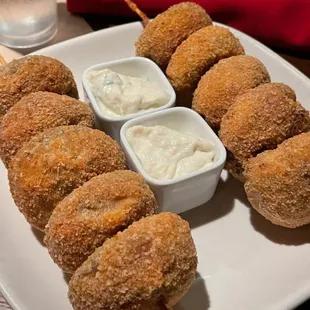 Deep fried Mushrooms