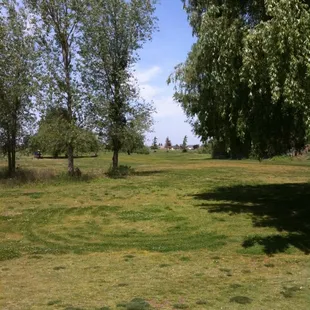 From the tee at the 13th