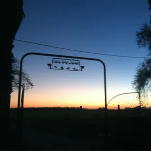 Sunset ride