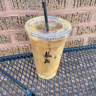 Iced Dirty Horchata