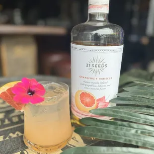 Grapefruit margaritas