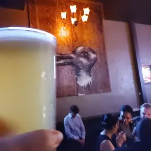 Lots of beer in tap!