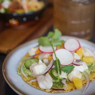 Ceviche Tostada - IG: @nelson_eats