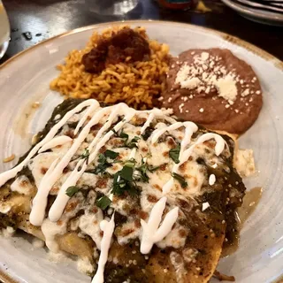 Chicken Verde Enchilada