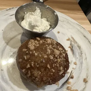 Warm Sticky Toffee Cake