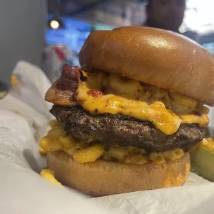 Mac daddy burger