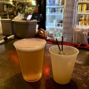 Beagle Beer + Dog House Margarita