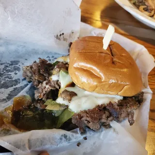 Niko's Bourbonyaki Ribeye Sammich