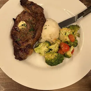 steak, food