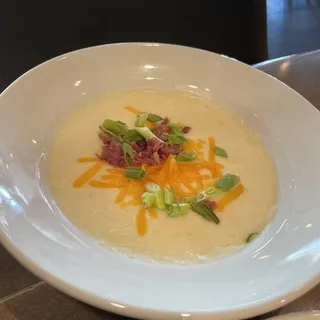 Hardy Irish Ale and Cheddar Potato Soup