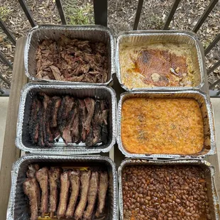 a variety of barbecues