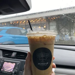 Iced Caramel Latte