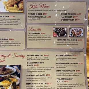 BRUNCH ON SATURDAY AND SUNDAYS