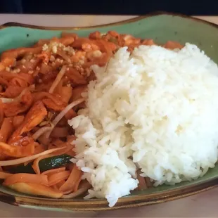 Pad thai...with rice.