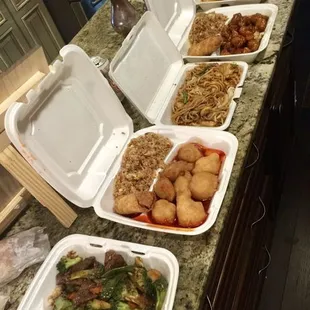 Can you say Chinese party?!?! Delicious