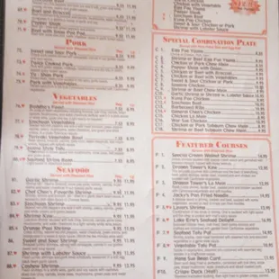 Menu page 2