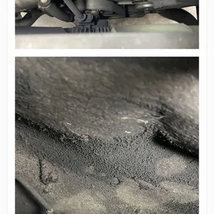 Damages caused by using longer bolts.