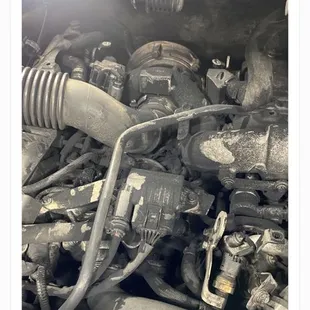 Damages caused by using wrong bolts!!