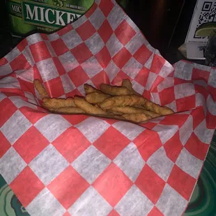 Fried String Beans delicious