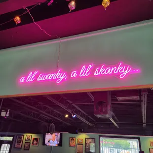 The sign says it all