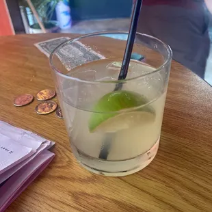 Jalapeño-Gate (spicy margarita)
