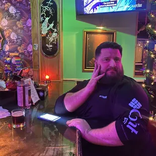 everything was awesome. I went to the bar area and there was this man. I'm like damn!And he's like I'll be a daddy. Great place honestly.