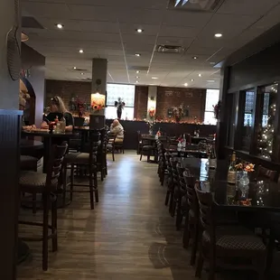Dining area downstairs.