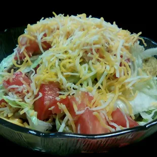 a salad in a bowl