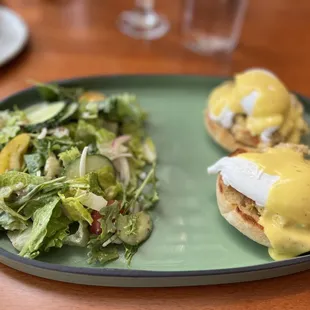 Crab Benedict