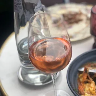 One of the bubbly Rosés