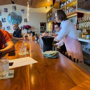 Came for the happy hour.