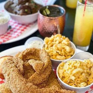 Double fish and double Mac is what I order (it's more than enough and it's cheaper than buying 1 plate and another 1 to go) you are welcome