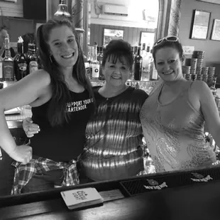 The owners sister and the best bartenders in town!