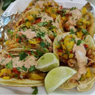 Spicy Shrimp Tacos