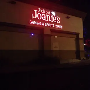 the front of the store