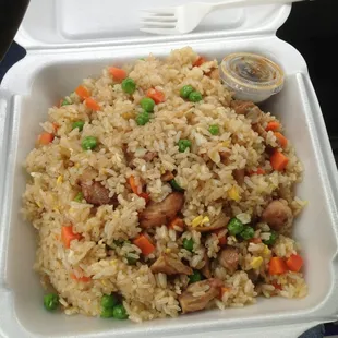 Chick. Fried rice