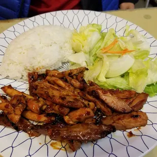 Spicy chicken teriyaki