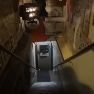 Entrance to downstairs