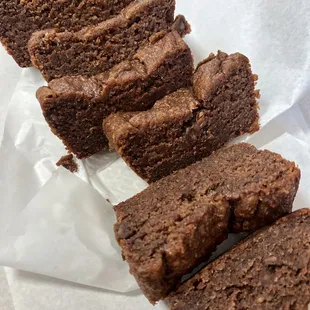 Fudge Chocolate chip loaf