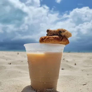 Cookies on the beach