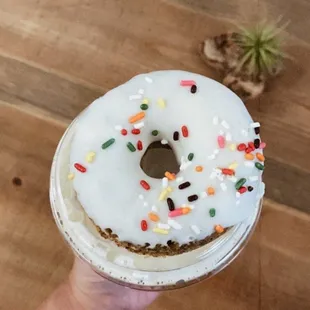 Sprinkle donut