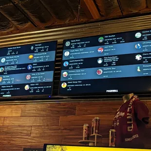 Menu board